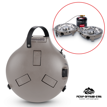 nomadiQ Portabler Dual Gaskocher - outdoor